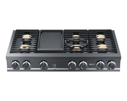 Dacor DTT48M976LM 48" Rangetop, Graphite, Natural Gas