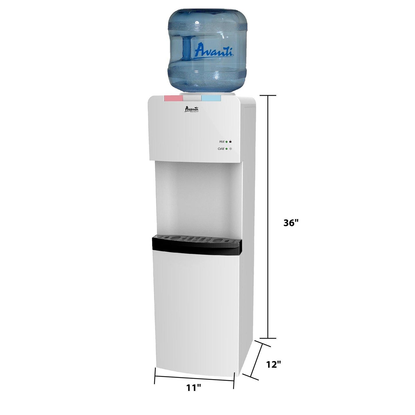 WDHC770I0W Avanti Hot and Cold Water Dispenser