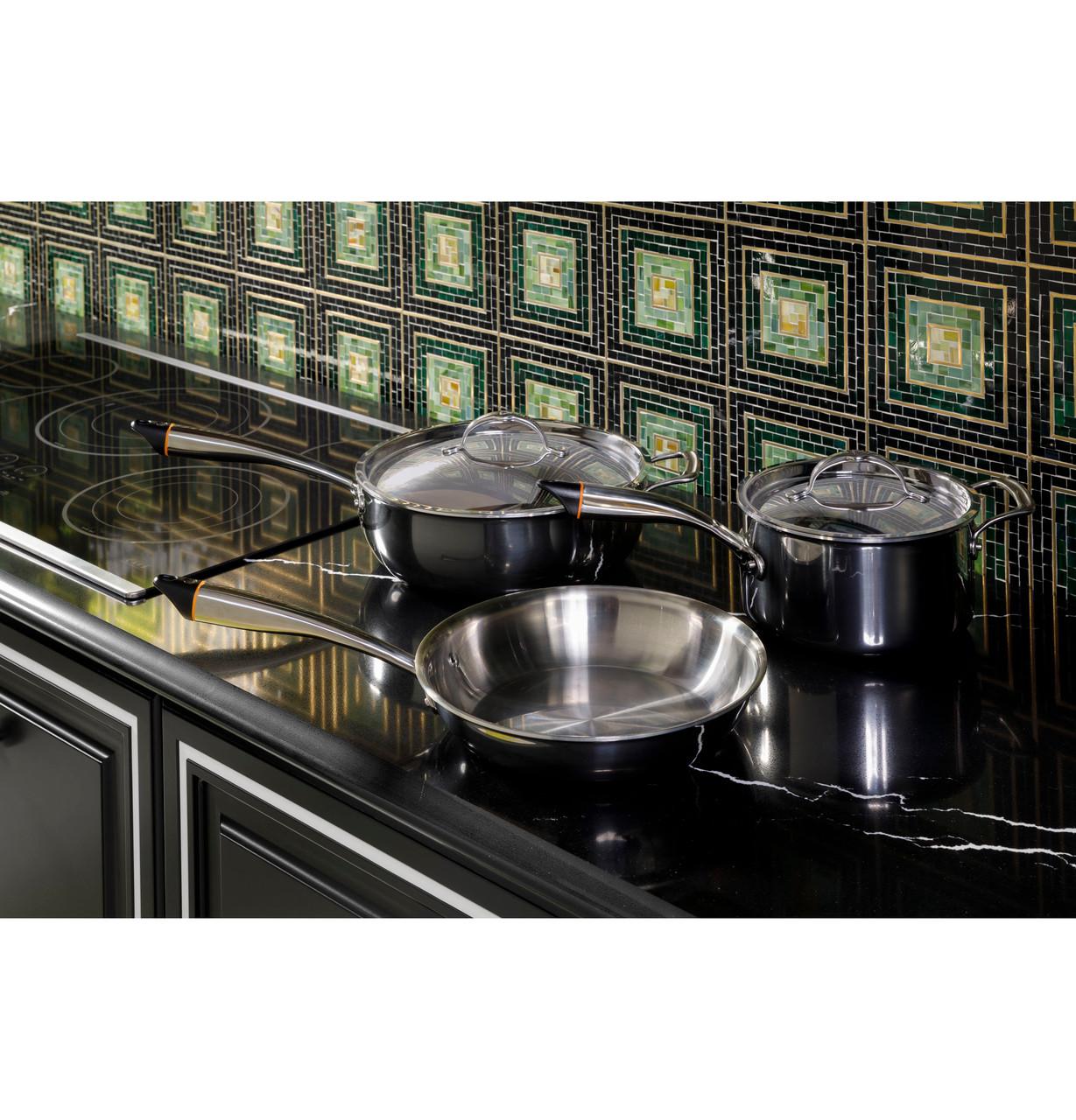 Cafe CEP90361TBB Caf(eback)™ 36" Touch-Control Electric Cooktop