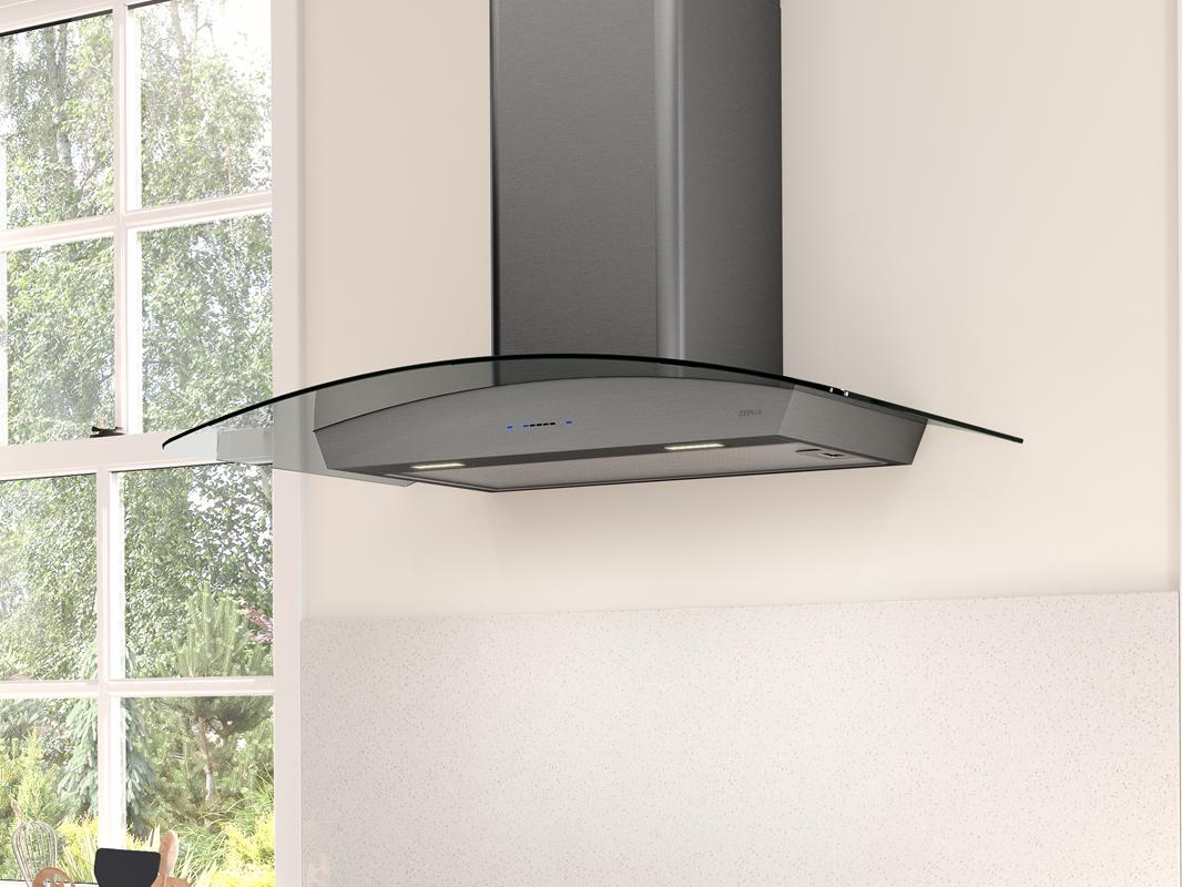 ZRVM90CGC Ravenna Wall, 90cm, SS+Clear Glass, LED