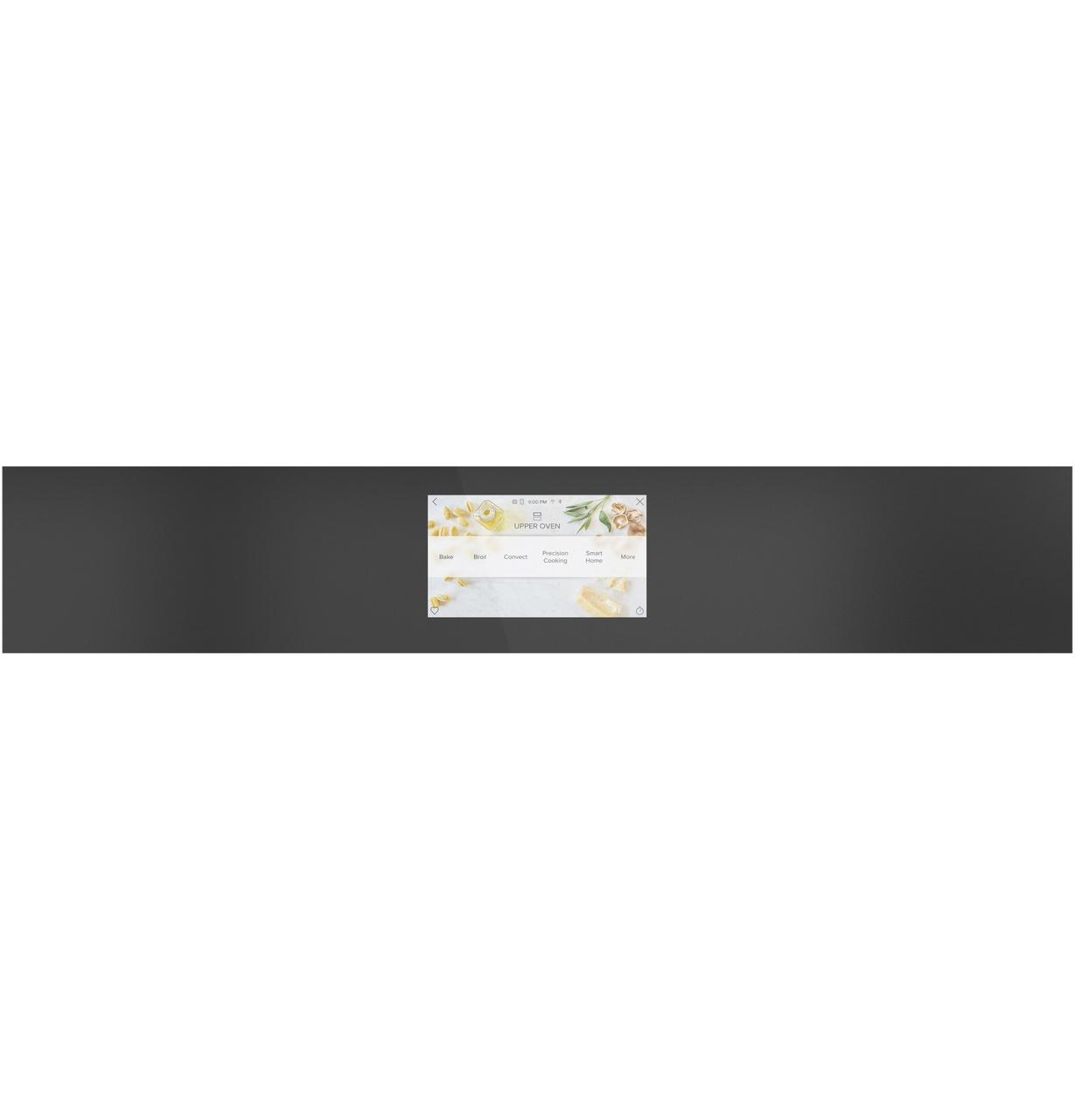 Cafe CTS92DM2NS5 CAF(EBACK)™ 30" Duo Smart Single Wall Oven in Platinum Glass