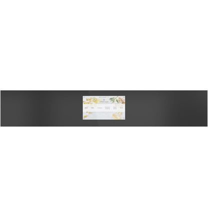 Cafe CTS92DM2NS5 CAF(EBACK)™ 30" Duo Smart Single Wall Oven in Platinum Glass