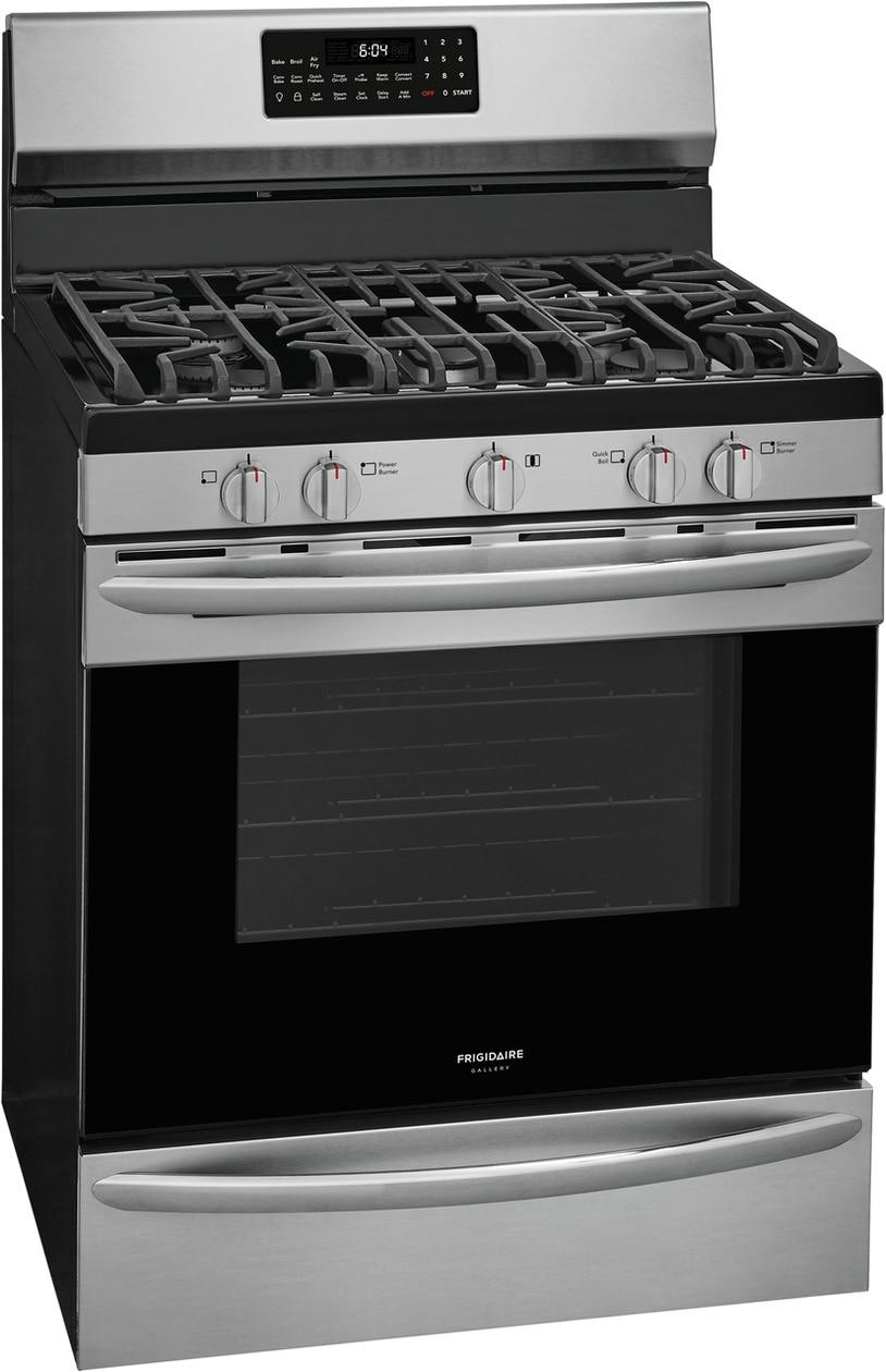 Frigidaire Gallery 30" Freestanding Gas Range with Air Fry