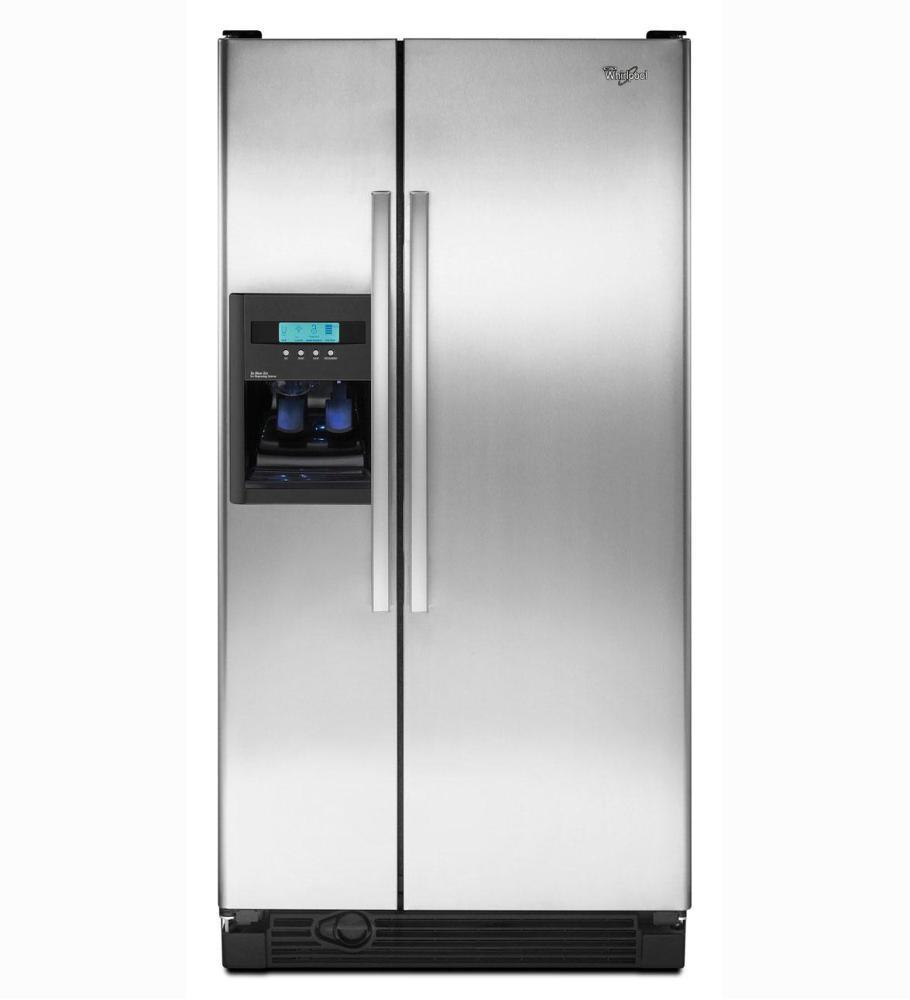 Whirlpool ED2KHAXVS 22 cu. ft. Side-by-Side Refrigerator with In-Door-Ice® System