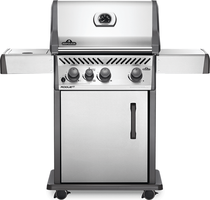 Napoleon Bbq Rogue XT 425 SIB with Infrared Side Burner , Natural Gas, Stainless Steel