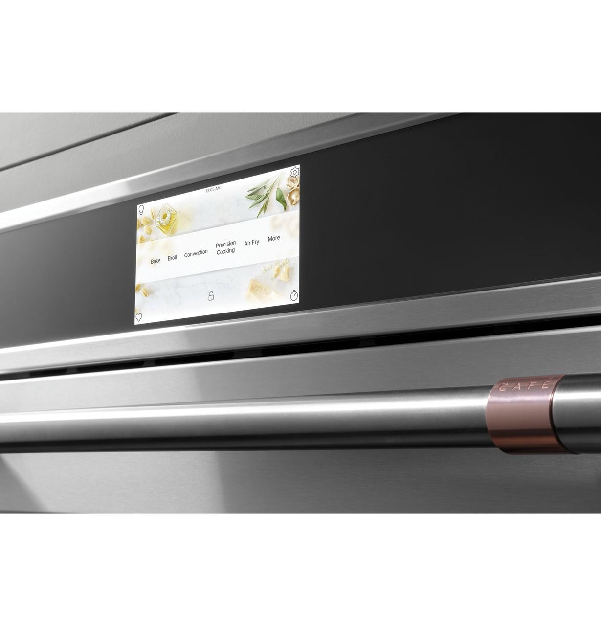 Cafe CTS70DP2NS1 CAF(EBACK)™ 30" Smart Single Wall Oven with Convection
