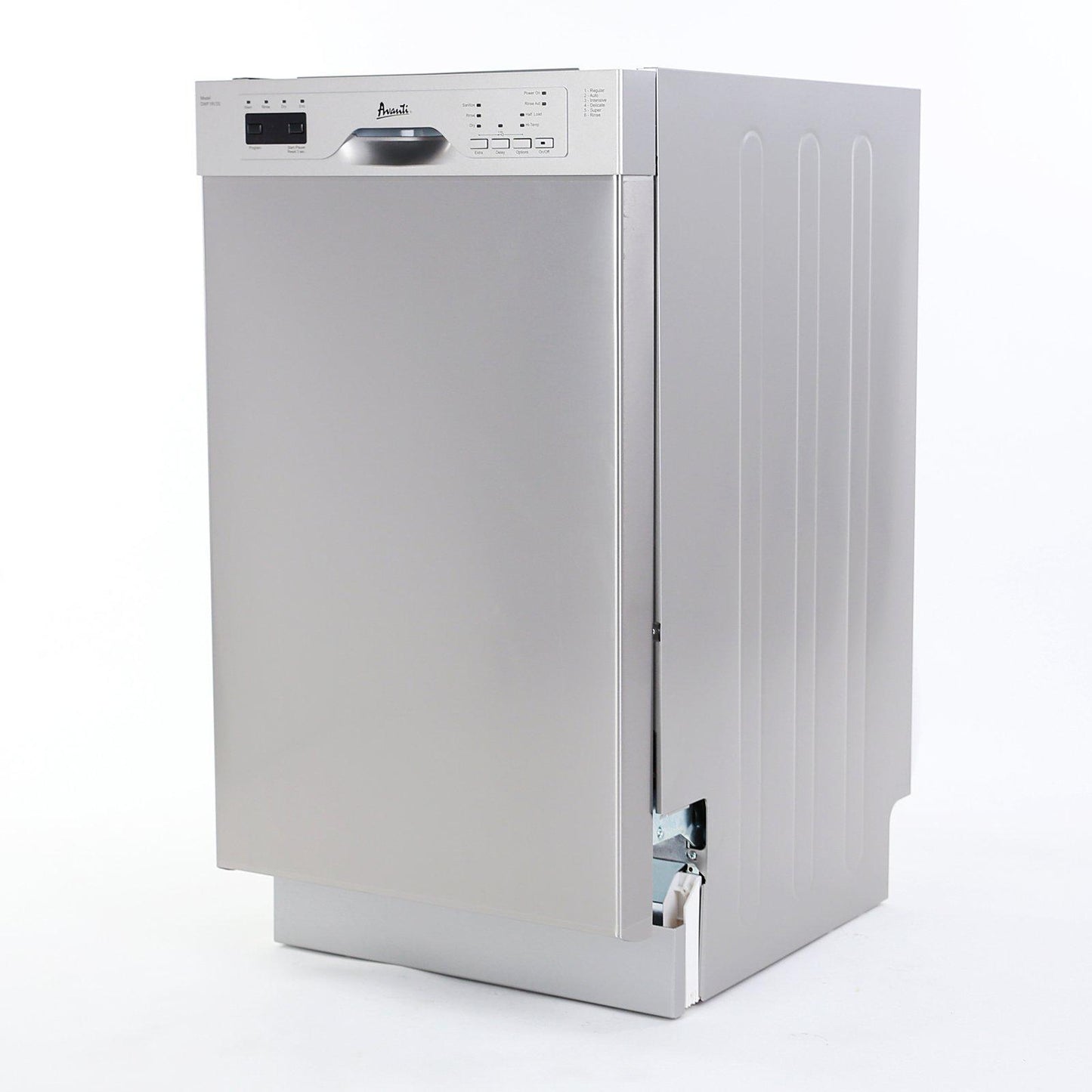 DWF18V0W Avanti 18" Built In Dishwasher - White