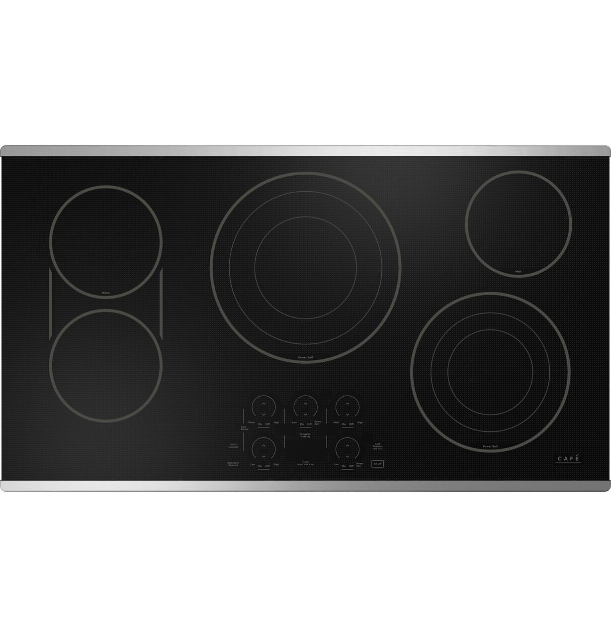Cafe CEP90362TSS CAF(EBACK)™ 36" Touch-Control Electric Cooktop
