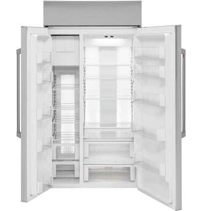 Cafe CSB42WP2NS1 CAF(EBACK)™ 42" Smart Built-In Side-by-Side Refrigerator
