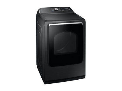 Samsung DVG54R7200V 7.4 cu. ft. Gas Dryer with Steam Sanitize+ in Black Stainless Steel