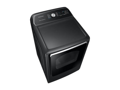 Samsung DVG54R7200V 7.4 cu. ft. Gas Dryer with Steam Sanitize+ in Black Stainless Steel