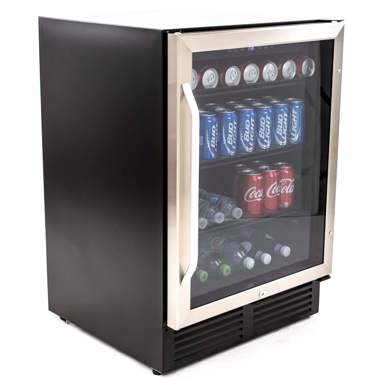 Avanti Beverage Center, 130 Can Capacity - Stainless Steel / 5.0 cu. ft.