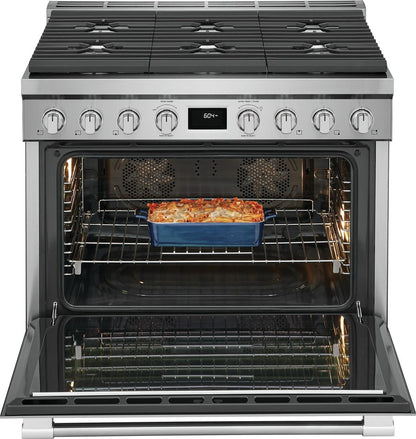 Frigidaire Professional 36" Dual-Fuel Freestanding Range