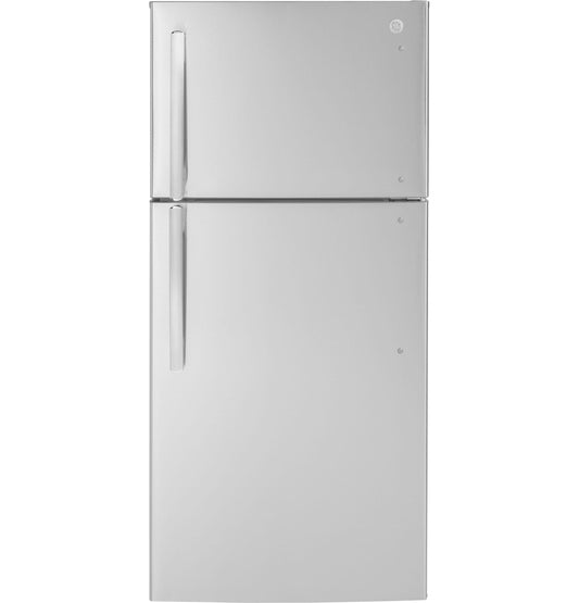 GTE18MSRRSS GE® ENERGY STAR® 18.3 Cu. Ft. Top-Freezer Refrigerator