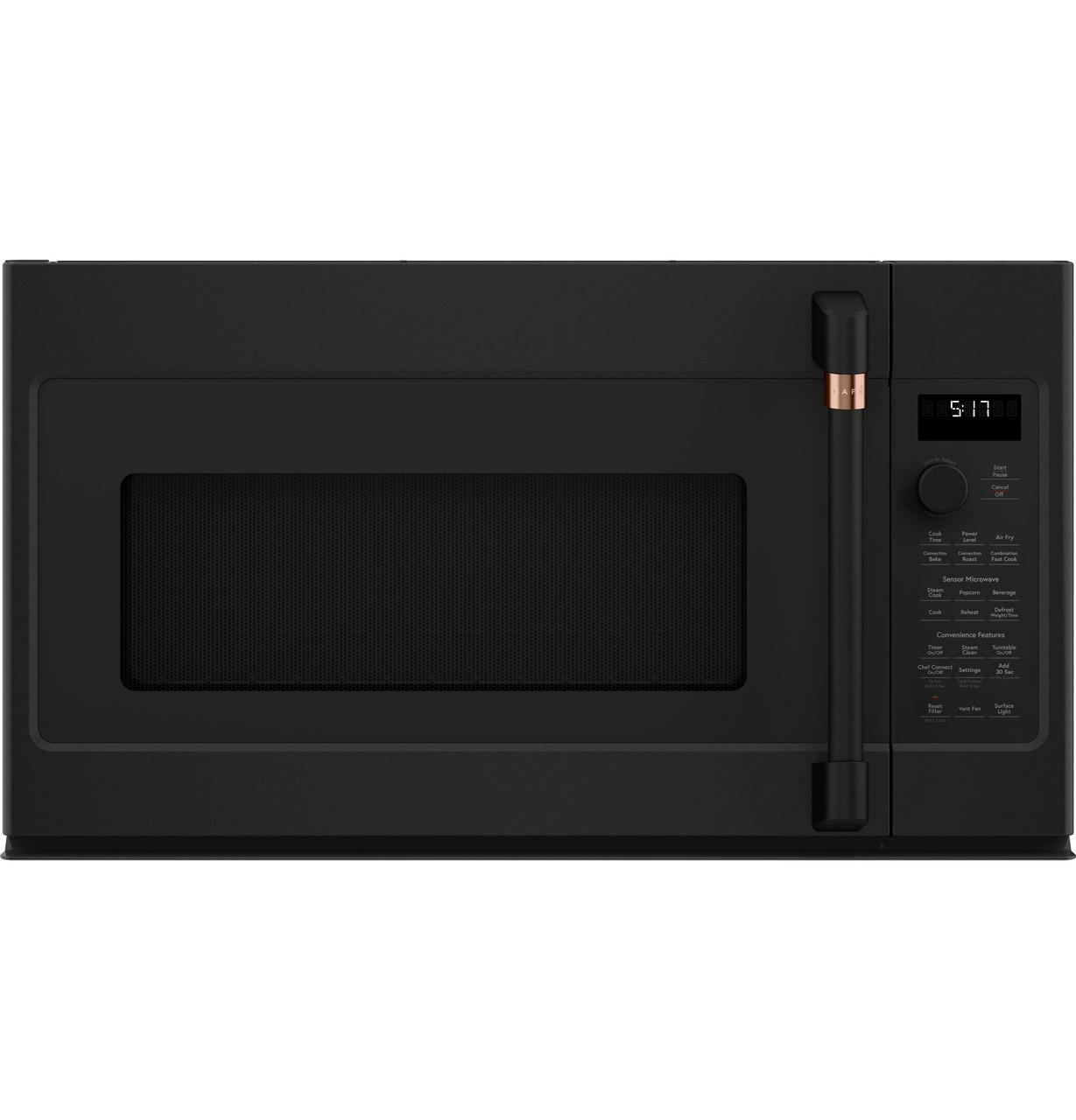 Cafe CVM517P3RD1 CAF(EBACK)™ 1.7 Cu. Ft. Convection Over-the-Range Microwave Oven
