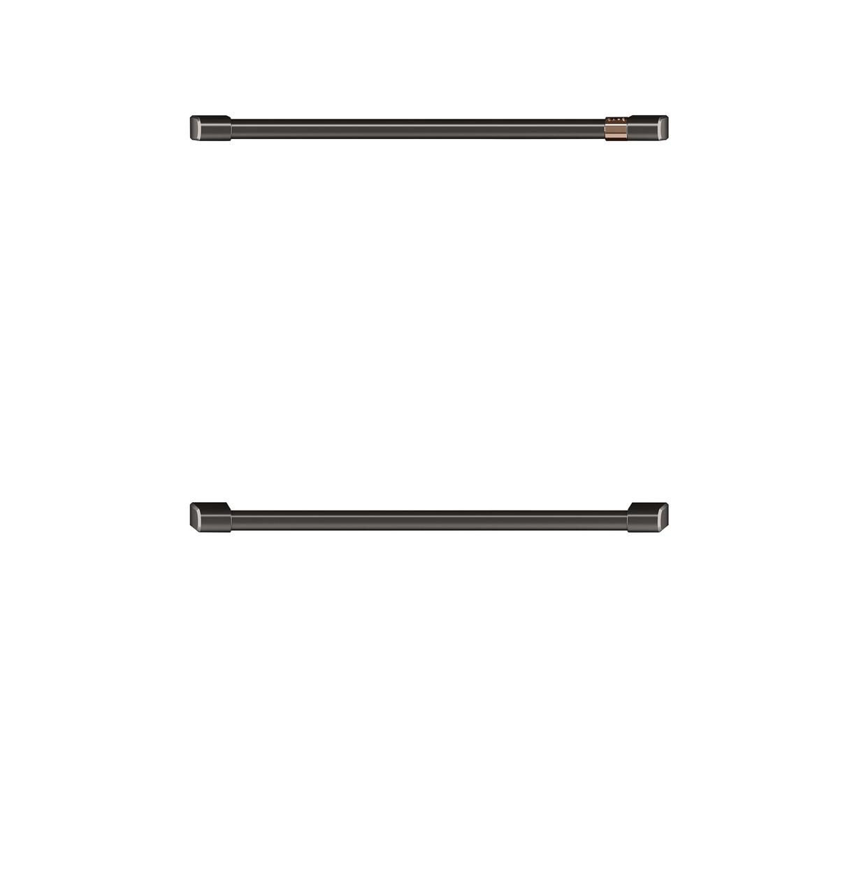 Cafe CXWD0H0PMBT CAF(EBACK)™ 2 - 30" Double Wall Oven Handles - Brushed Black