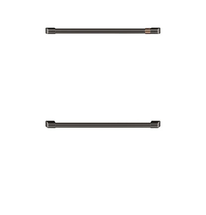 Cafe CXWD0H0PMBT CAF(EBACK)™ 2 - 30" Double Wall Oven Handles - Brushed Black
