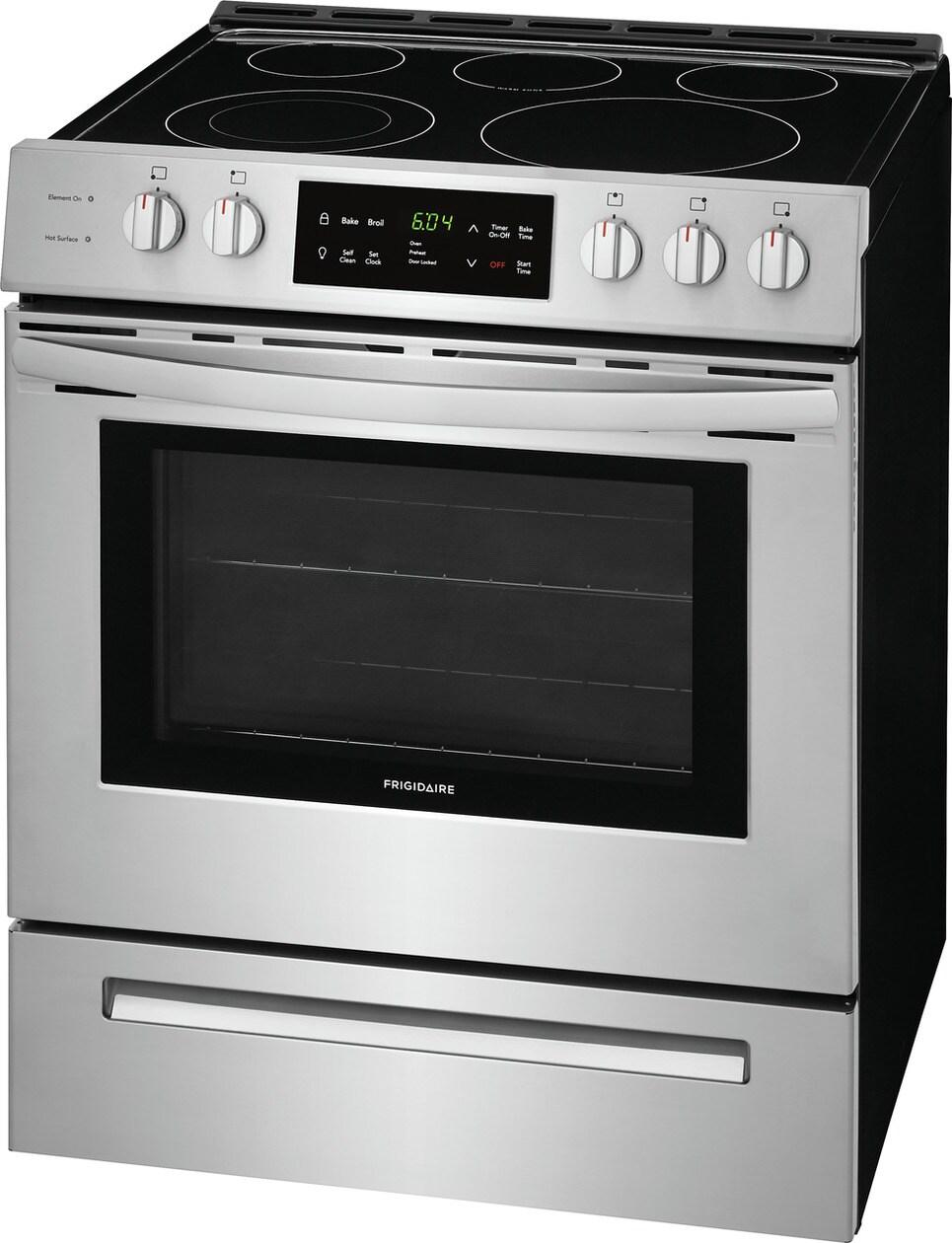 Frigidaire 30" Front Control Freestanding Electric Range