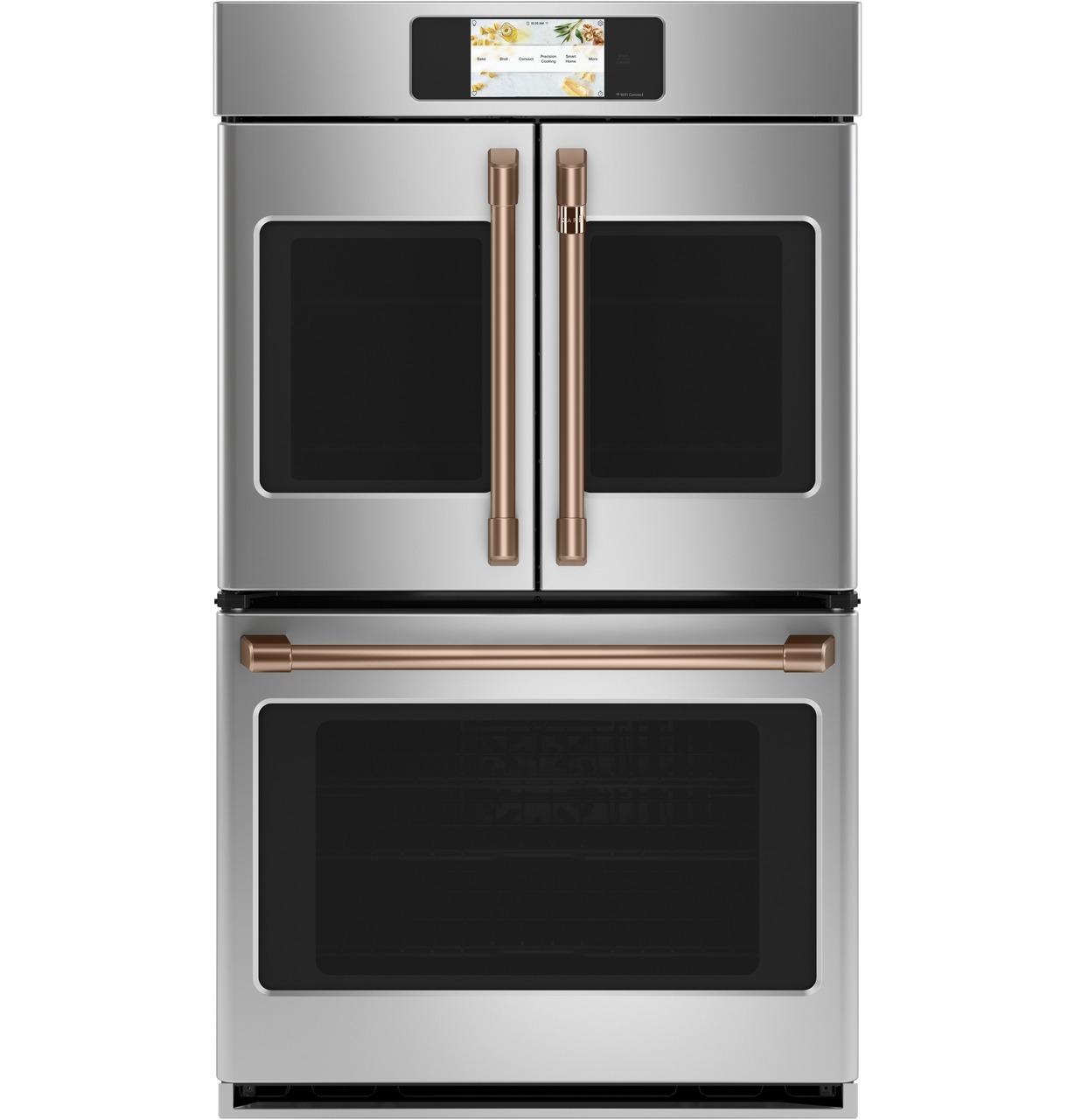 Cafe CTD90FP2NS1 CAF(EBACK)™ Professional Series 30" Smart Built-In Convection French-Door Double Wall Oven