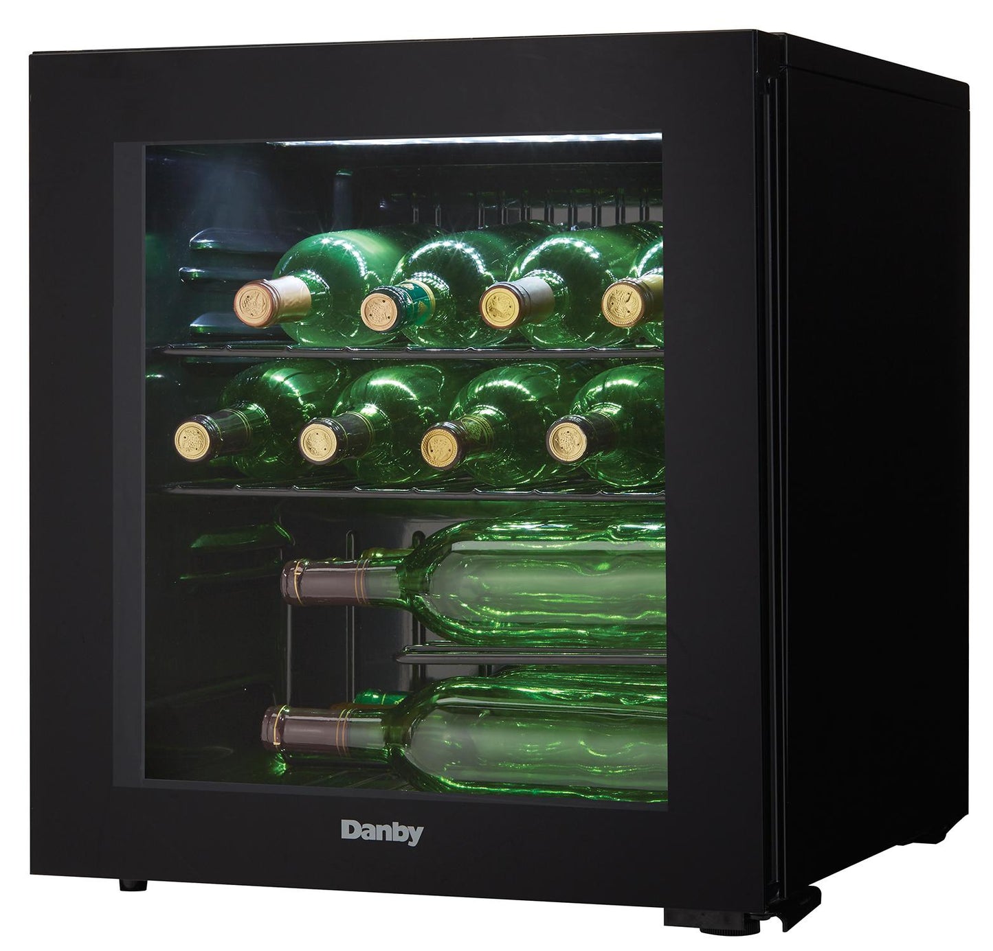 DWC018A1BDB Danby 16 Bottle Free-Standing Wine Cooler in Black