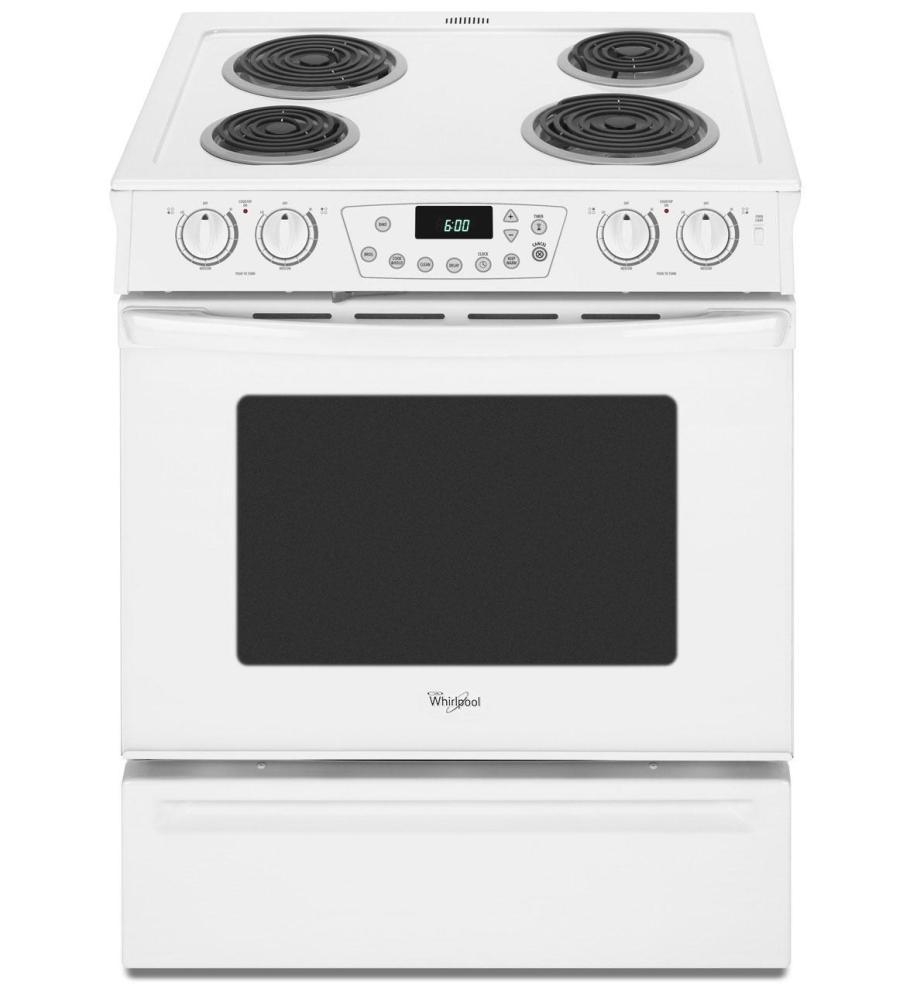 30-inch Self-Cleaning Slide-In Electric Range