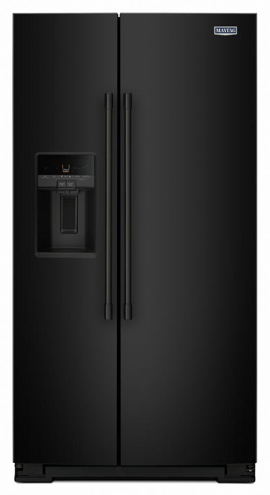 Maytag 36- Inch Wide Side-by-Side Refrigerator with External Ice and Water- 26 Cu. Ft.