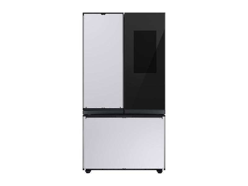 Samsung RF30BB6900ACAA Bespoke 3-Door French Door Refrigerator (30 cu. ft.) - with Family Hub™ Panel in Charcoal Glass - (with Customizable Door Panel Colors)