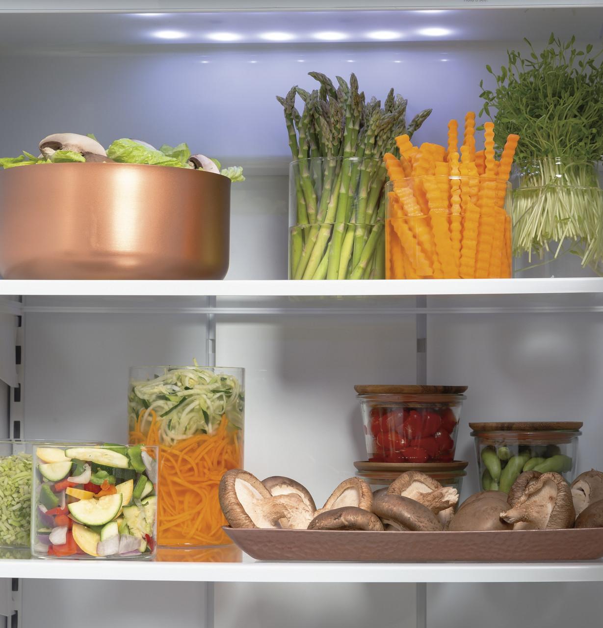 Cafe CSB42WP2NS1 CAF(EBACK)™ 42" Smart Built-In Side-by-Side Refrigerator
