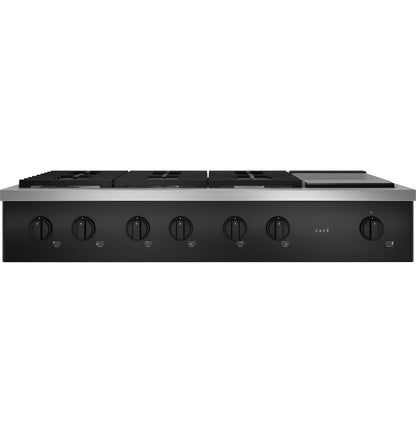 Cafe CGU486P3TD1 CAF(EBACK)™ 48" Commercial-Style Gas Rangetop with 6 Burners and Integrated Griddle (Natural Gas)
