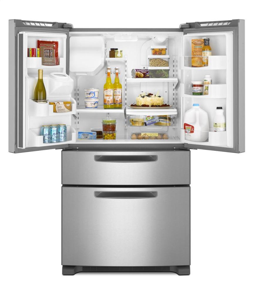 MFX2571XEM Maytag® Ice2O® 4-Door French Door Refrigerator with LCD Display