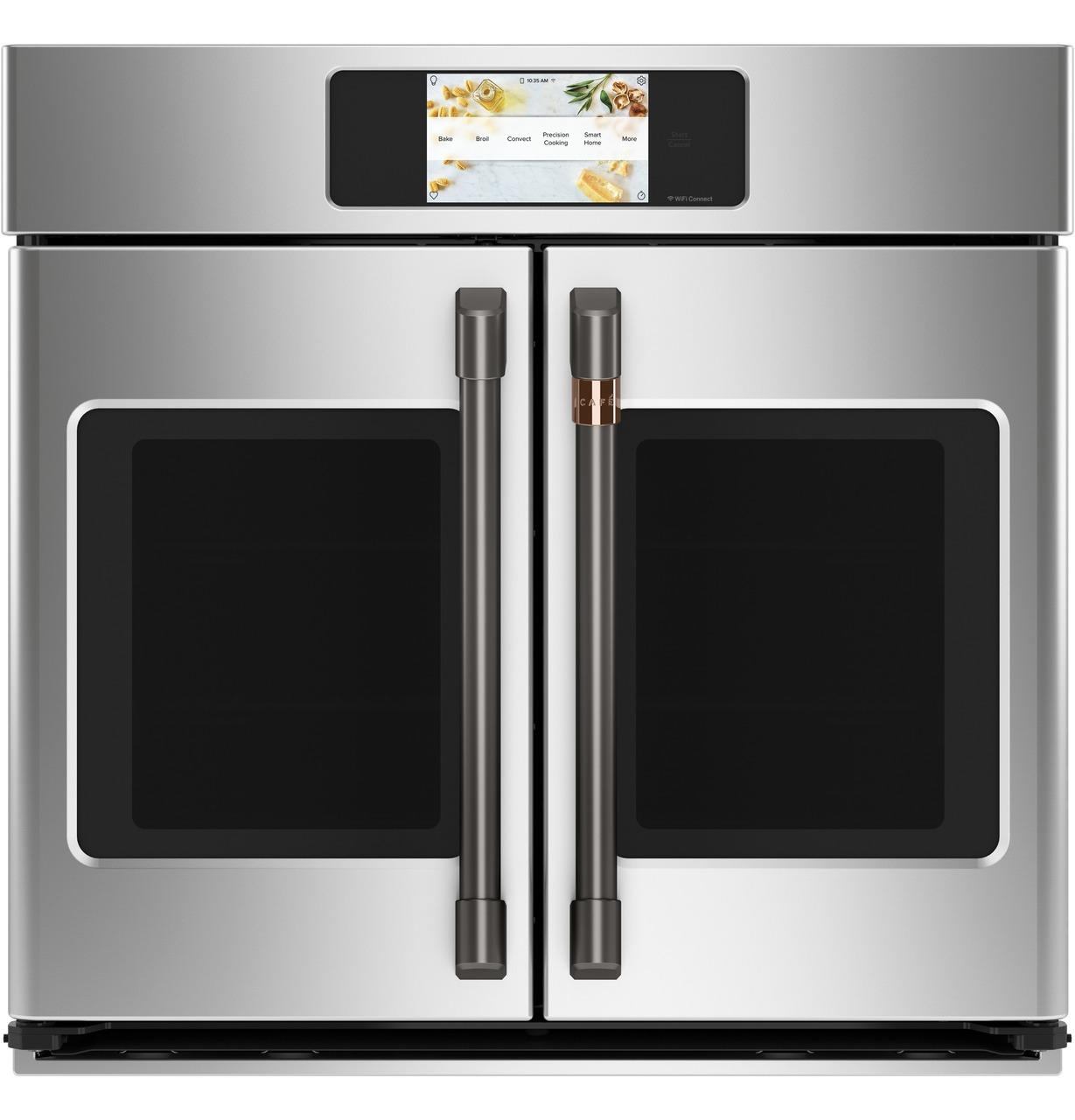 Cafe CTS90FP2NS1 CAF(EBACK)™ Professional Series 30" Smart Built-In Convection French-Door Single Wall Oven