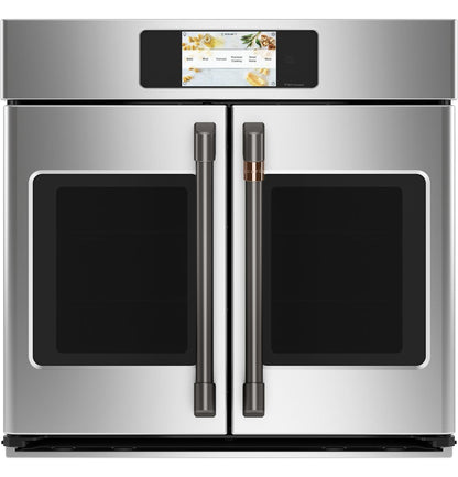 Cafe CTS90FP2NS1 CAF(EBACK)™ Professional Series 30" Smart Built-In Convection French-Door Single Wall Oven
