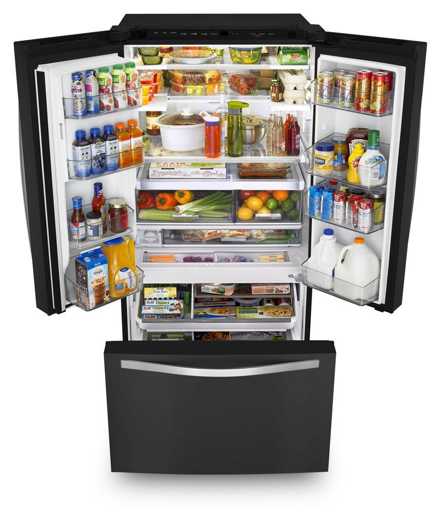 36-inch Wide French Door Refrigerator with Infinity Slide Shelf - 32 cu. ft.