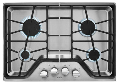 Maytag MGC9530DS 30-inch Wide Gas Cooktop with DuraGuard Protection Finish