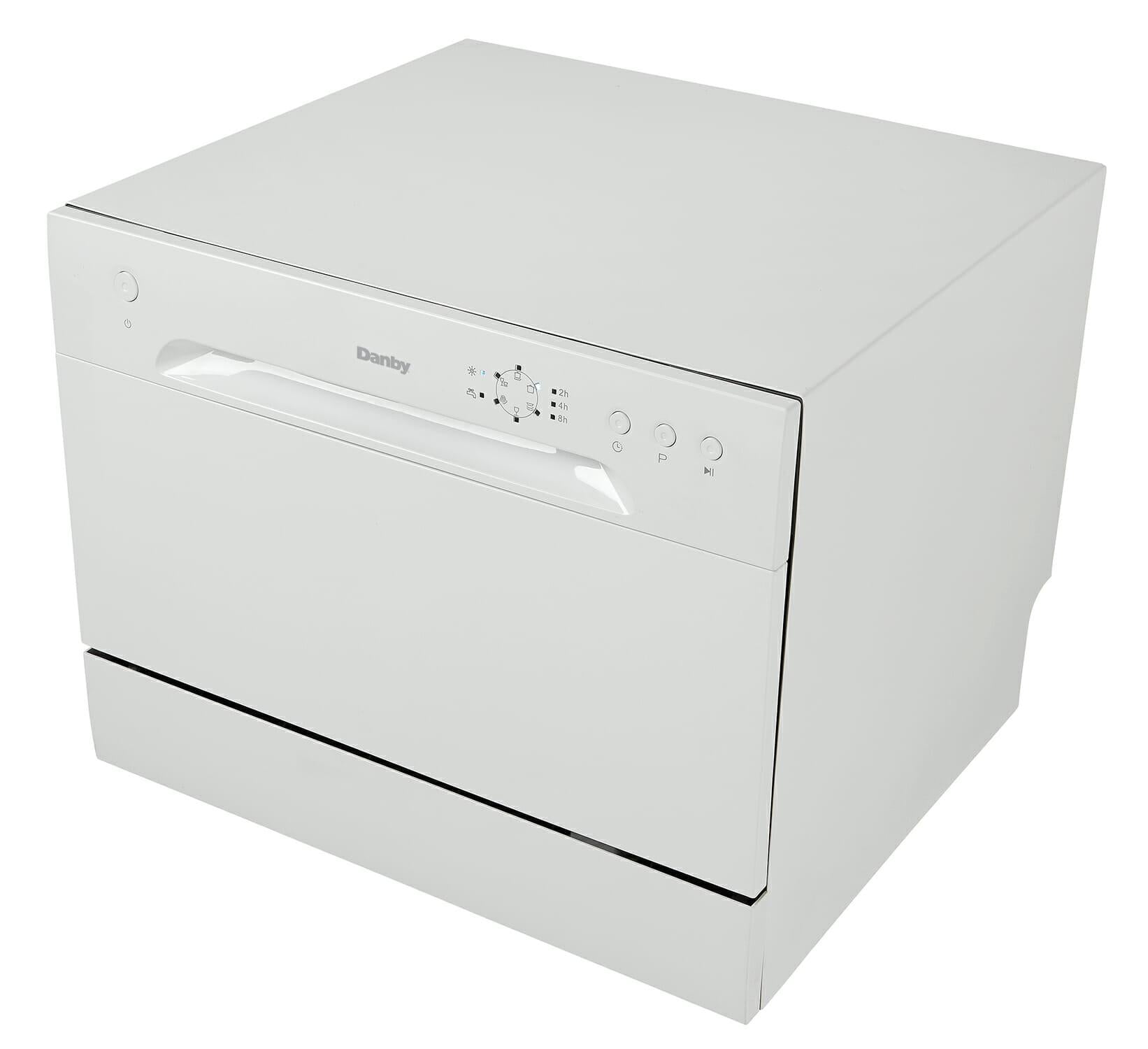 DDW621WDB Danby 6 Place Setting Countertop Dishwasher in White