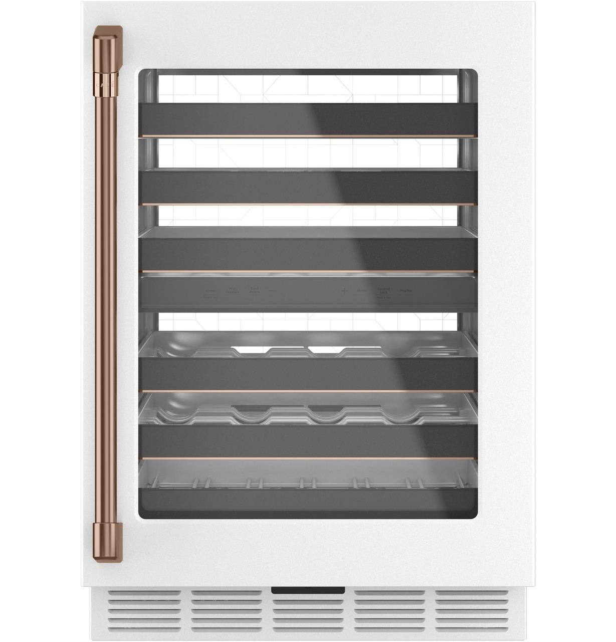 Cafe CXQW1H1PPCU CAF(EBACK)™ Undercounter Handle Kit - Brushed Copper