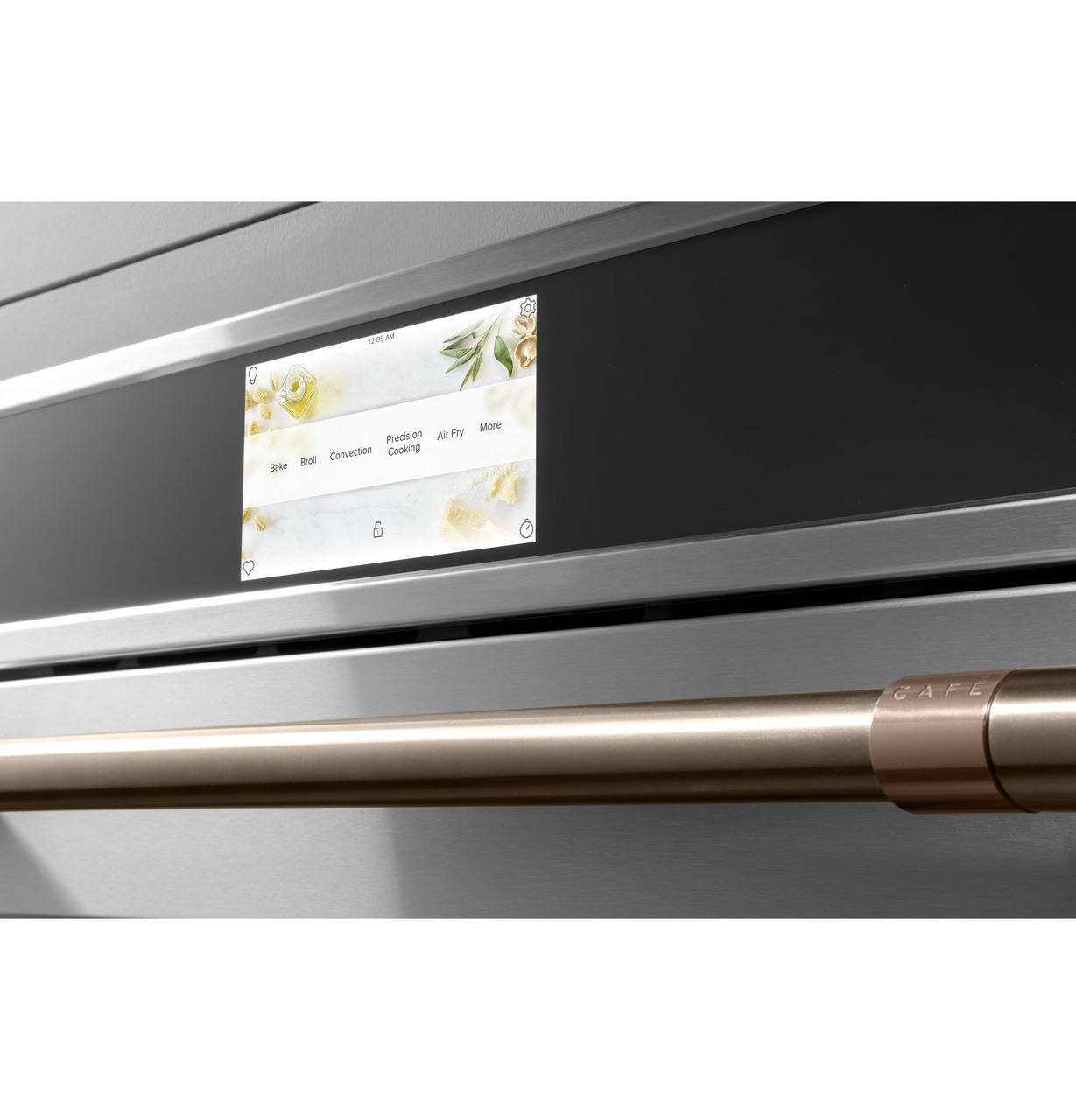 Cafe CKD70DP2NS1 CAF(EBACK)™ 27" Smart Double Wall Oven with Convection