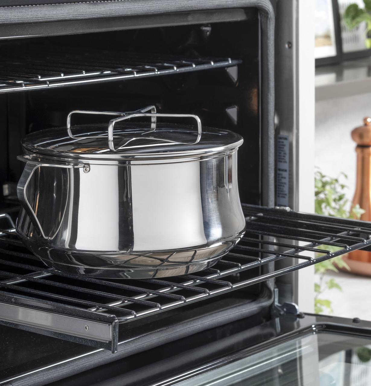 Cafe CKD70DP2NS1 CAF(EBACK)™ 27" Smart Double Wall Oven with Convection