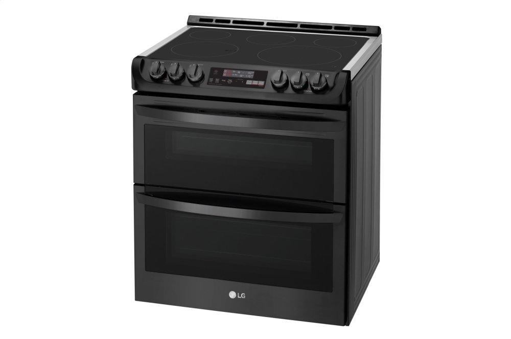 7.3 cu. ft. Smart wi-fi Enabled Electric Double Oven Slide-In Range with ProBake Convection® and EasyClean®