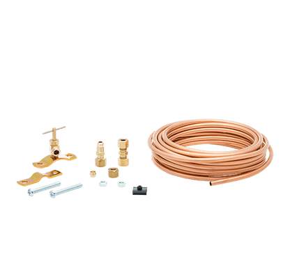 Frigidaire 5304490717 Smart Choice 20' Copper Refrigerator Waterline Kit, Self Tapping