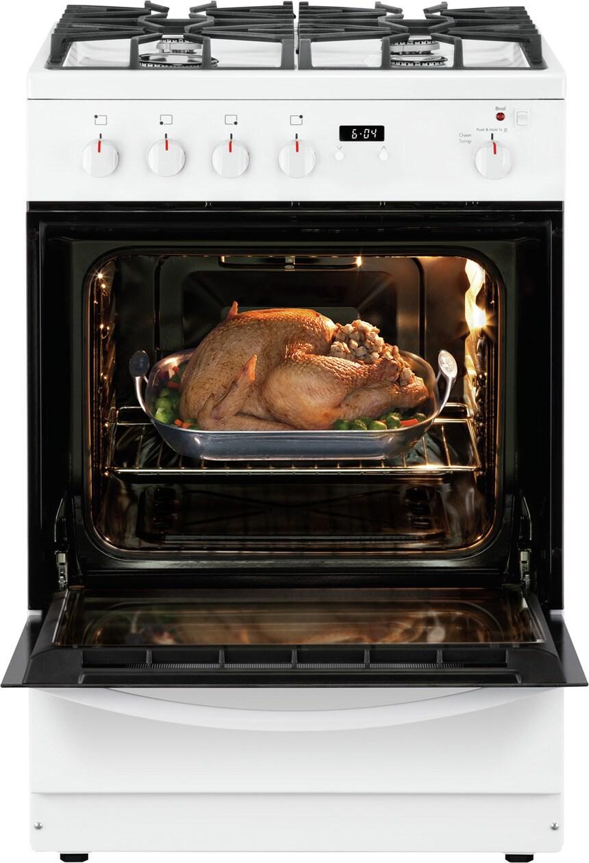 Frigidaire FFGH2422UW 24" Front Control Freestanding Gas Range