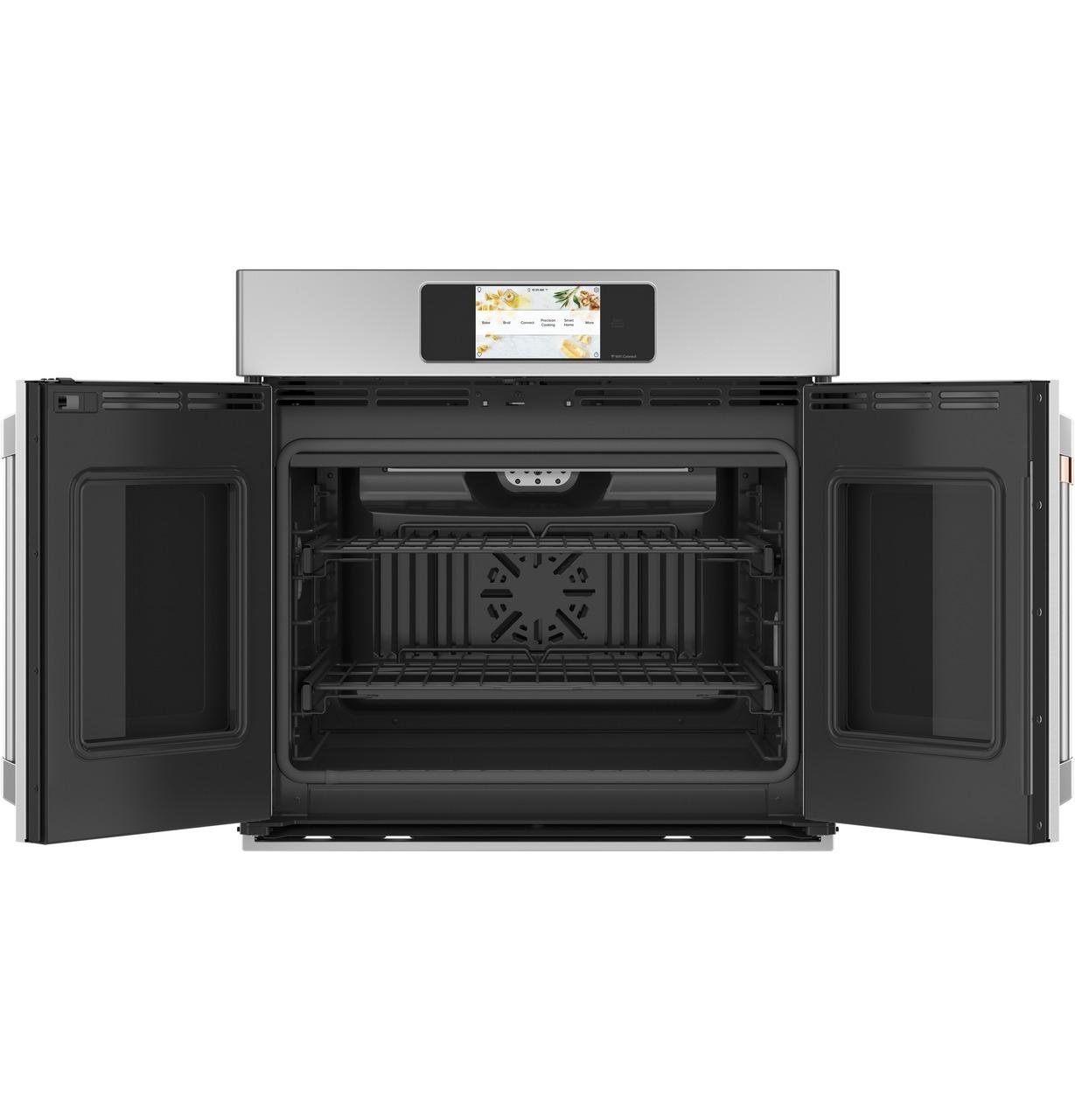 Cafe Caf(eback)™ Professional Series 30" Smart Built-In Convection French-Door Single Wall Oven