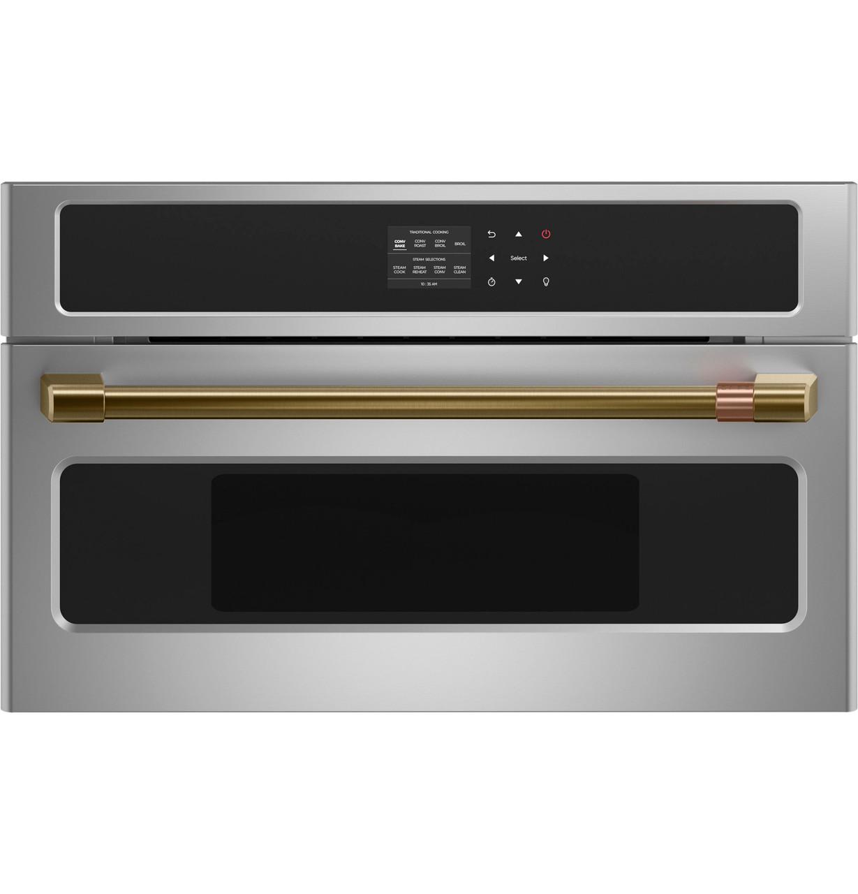 Cafe Caf(eback)™ Handle Kit - Wall Oven Brushed Brass