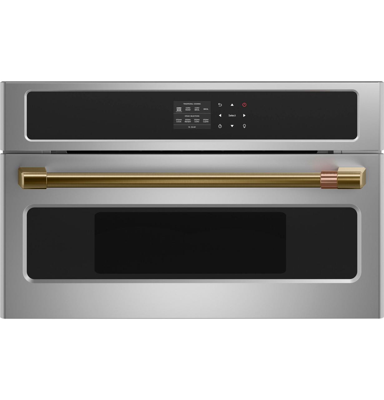 Cafe CXWS0H0PMCG CAF(EBACK)™ Handle Kit - Wall Oven Brushed Brass