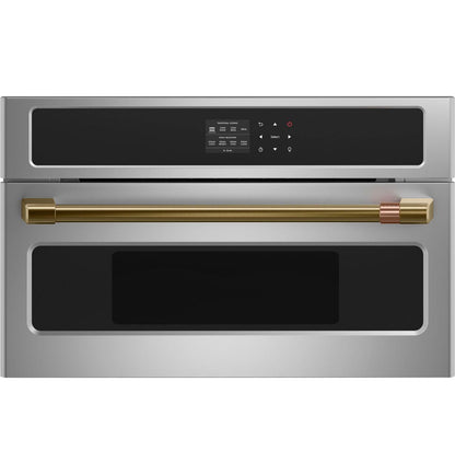 Cafe CXWS0H0PMCG CAF(EBACK)™ Handle Kit - Wall Oven Brushed Brass