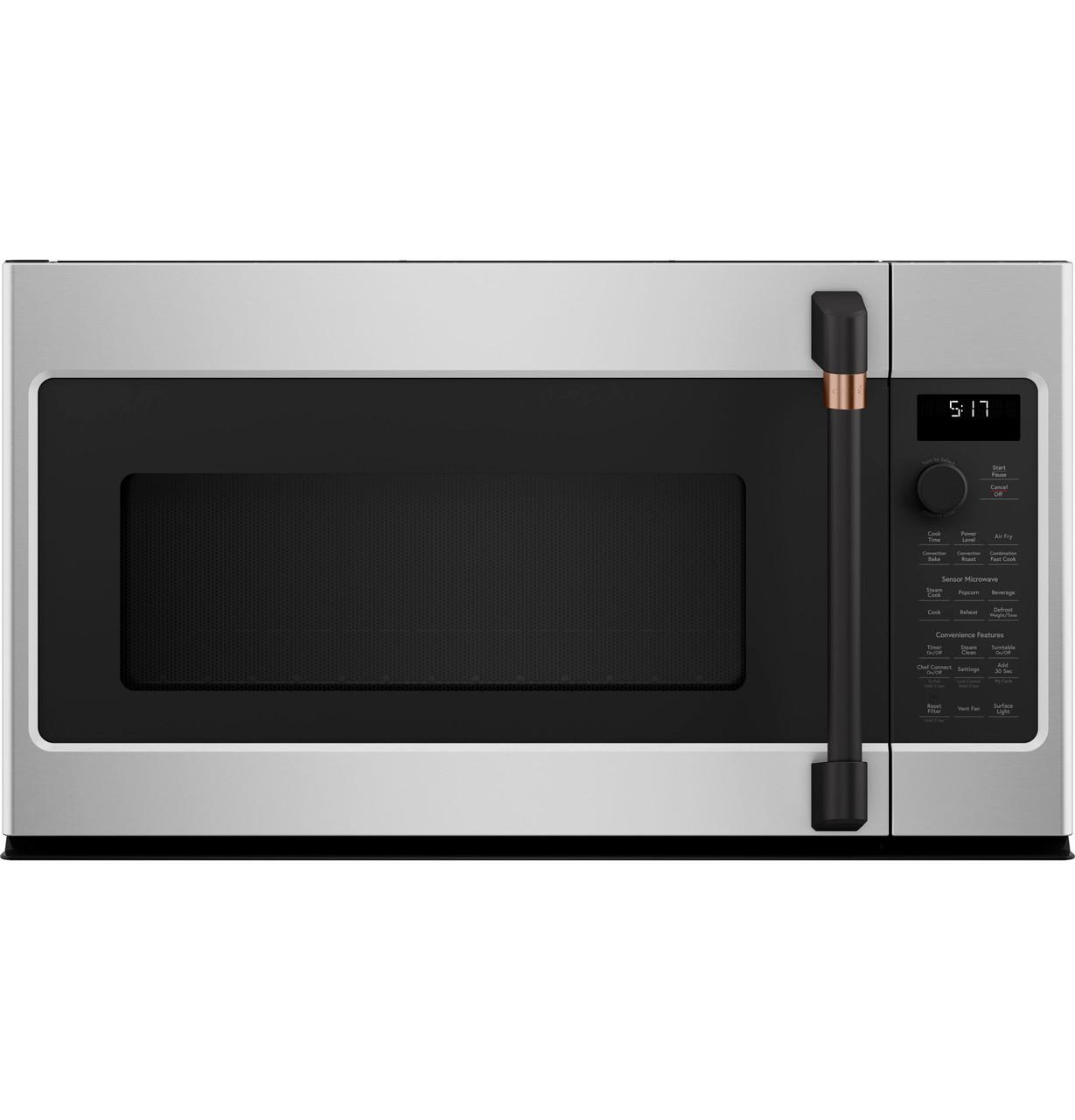 Cafe CVM517P2RS1 CAF(EBACK)™ 1.7 Cu. Ft. Convection Over-the-Range Microwave Oven