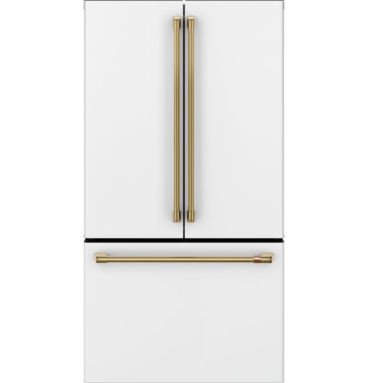 Cafe CWE23SP4MW2 Caf(eback)™ ENERGY STAR® 23.1 Cu. Ft. Smart Counter-Depth French-Door Refrigerator