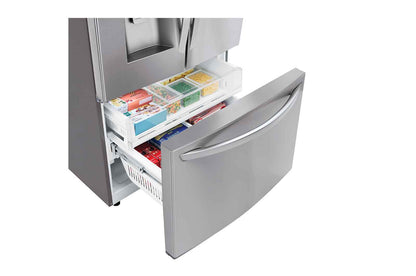 Lg LRFS28XBS 28 cu. ft. 3 Door French Door, Standard Depth, Ice and Water with Single Ice Maker