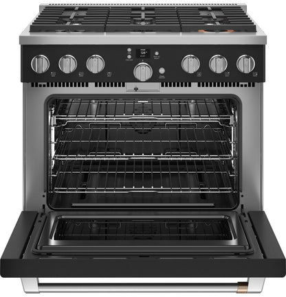 Cafe CGY366P3TD1 CAF(EBACK)™ 36" Smart All-Gas Commercial-Style Range with 6 Burners (Natural Gas)