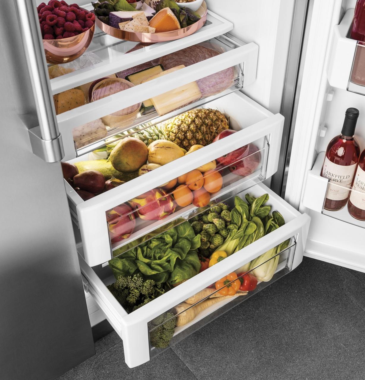 Cafe CSB42YP2RS1 CAF(EBACK)™ 42" Smart Built-In Side-by-Side Refrigerator with Dispenser